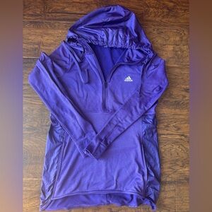 Adidas ClimaWarm Blue Hoodie